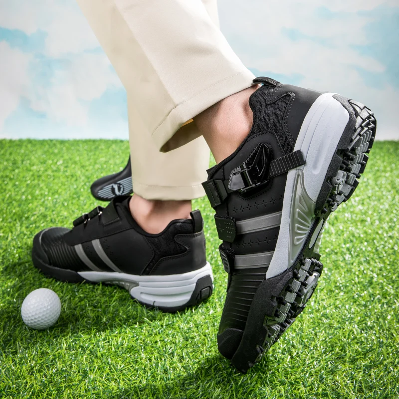 2023 New Men's and Women's Golf Shoes Professional Nail Free Golf Training Sports Shoes High Quality Men's Sports Shoes