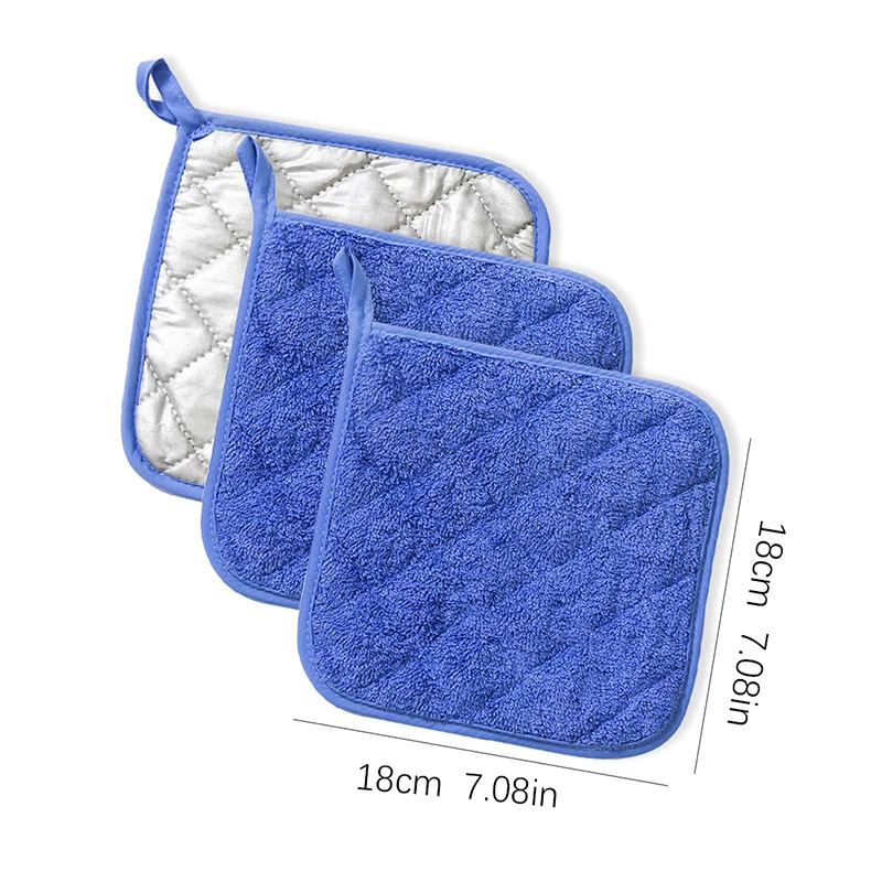 Термостойкие держатели для кастрюль и полотенец хлопковый нескользящий коврик