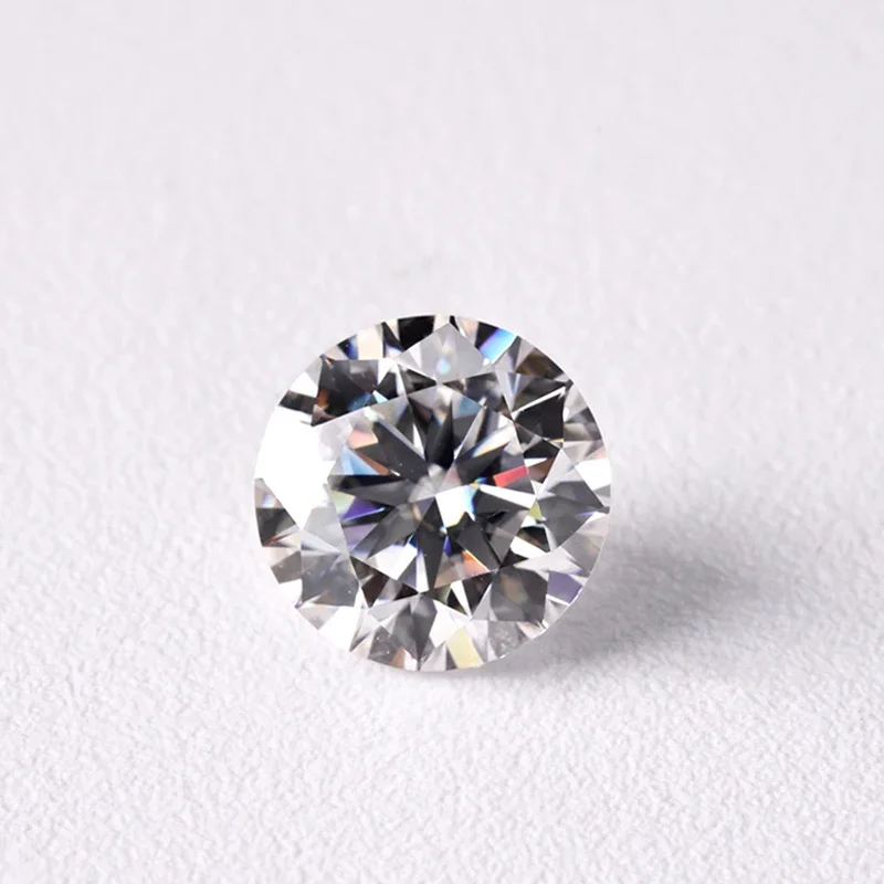 Кольцо из 18-каратного золота с обнаженными бриллиантами D-color VVS 0 5-30 карат