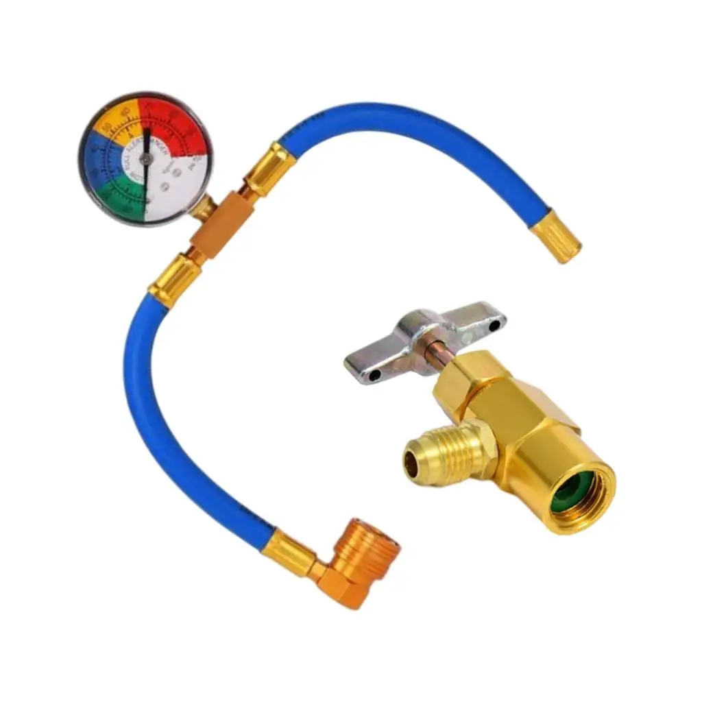 

1/2" Charge Hose with Gauge Car Recharge Kit Air Conditioner cessories