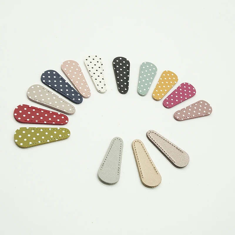 

5pcs Embroidery Scissors Protective Cases PU Leather Sewing Scissors Protective Cover DIY Scissors Sleeve Random Color