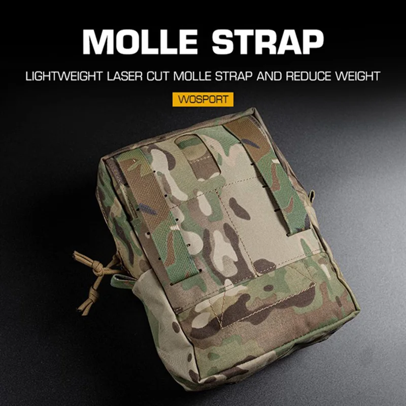 Тактическая сумка GP Tall Molle универсальная для хранения аксессуаров страйкбола