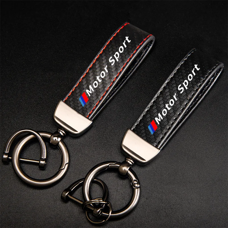 

Брелок для ключей из углеродной кожи для BMW M3 M5 X1 X3 X5 X6 E36 E39 E46 E30 E60 E92