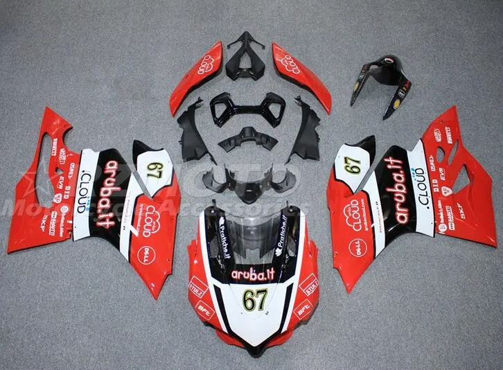 

Новый комплект обтекателей из АБС-пластика подходит для DUCATI 899 1199 PANIGALE 2012 2013 2014 12 13 14 комплект обтекателей под заказ номер 67