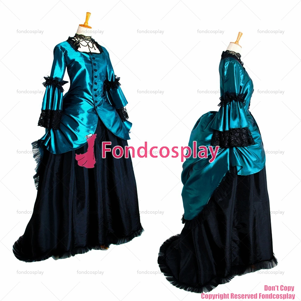 

Костюм для косплея в готическом стиле панк, элегантное бальное средневековое платье, куртка из тафты в викторианском стиле, черный костюм д...
