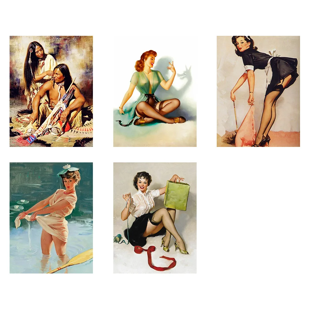 

5D Diamond Mosaic Woman Full Round Drill DIY Crafts Mosaic Picture Home Living Room Ornament Drawing Kit Accessories