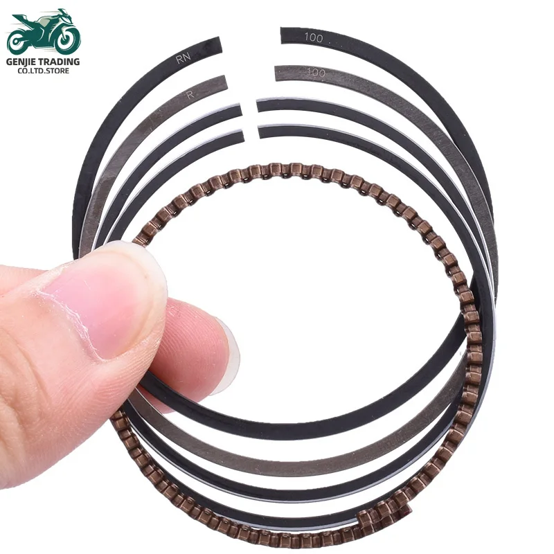 1/2 шт. поршневые кольца для мотоцикла 50 мм 0 25 5 + 75 100 YAMAHA 50M-11610-40-00 XV250 VIRAGO V STAR 3DM XC125