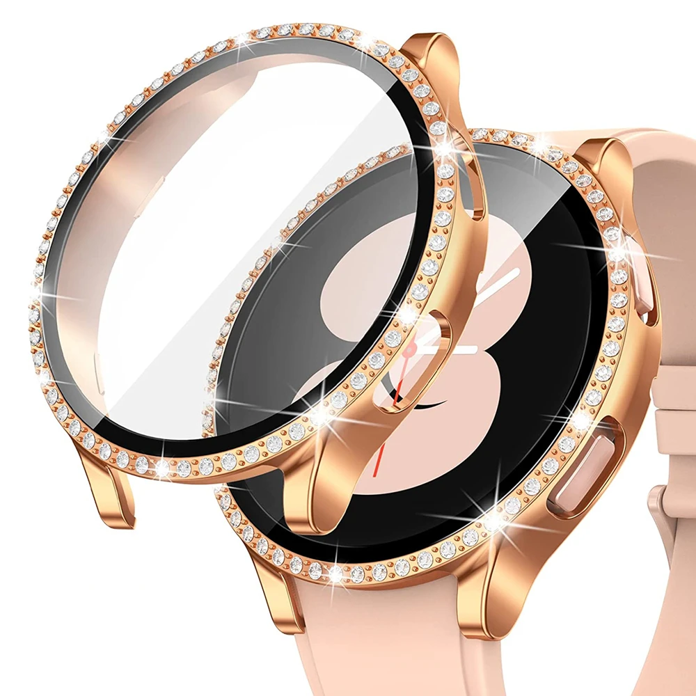 

2 шт., защитный чехол для Samsung Galaxy Watch 4, 40 мм, 44 мм