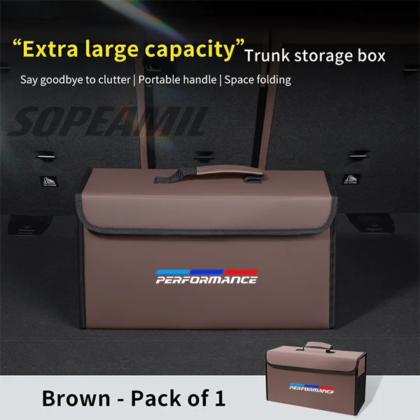 

Автомобильный ящик для хранения багажника, складная сумка для уборки для BMW E39 E46 E60 E90 F10 F15 F20 F25 F30 G20 G30 X1 X3 X4 X5 X7