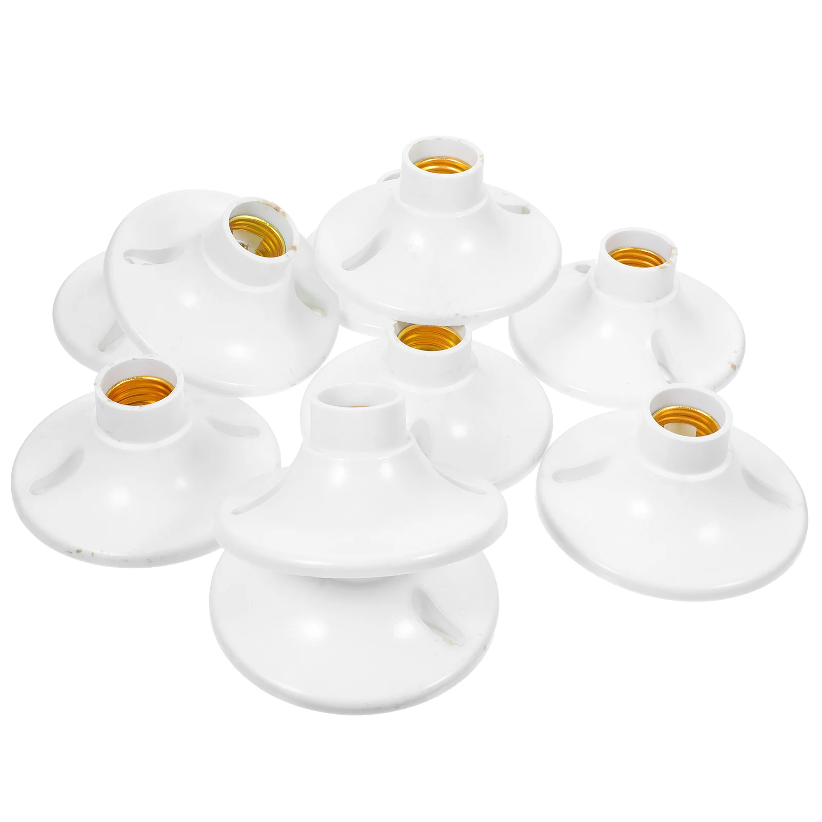 

10 Pcs Decor Home Lamp Base Ceiling Bakelite Socket Head Home+decor Display Replace