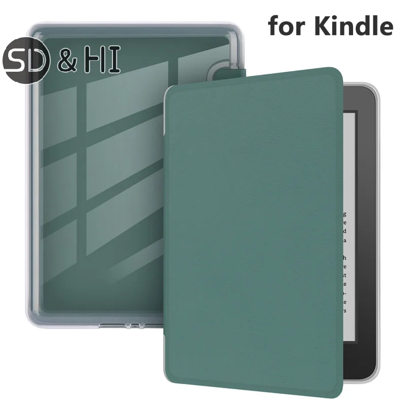 Прозрачный складной защитный чехол для Kindle Paperwhite 1/2/3/4/5/6 2024 2022 защита чтения
