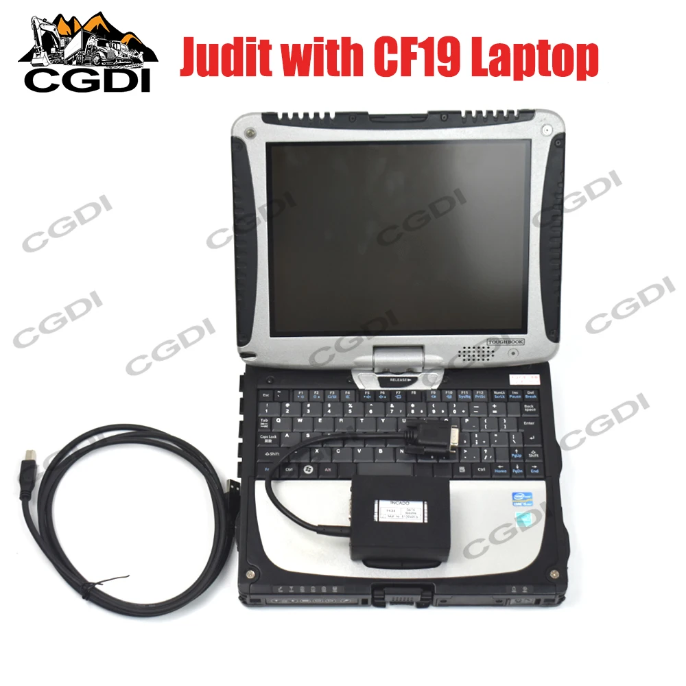 

For JUDIT Interface for Jungheinrich 4 + CF19 CF-19 Laptop for Judit forklift Truck auto Diagnostic tool