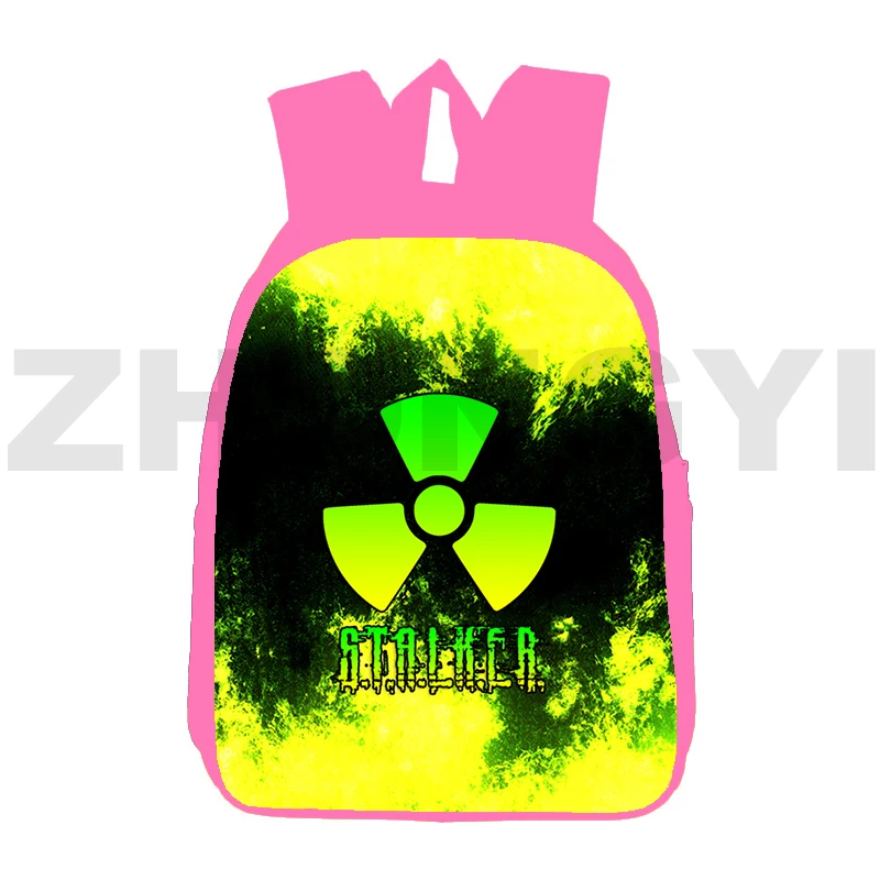 

S.T.A.L.K.E.R. 2 Heart of Game Backpack Teenager 3D Anime Stalker 2 Shadow Schoolbag Cartoon 12/16 Inch Bookbag Children Mochila