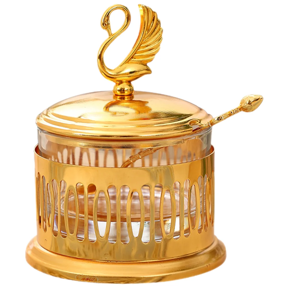 

Стеклянная фотобумага для кухни с крышкой и ложкой