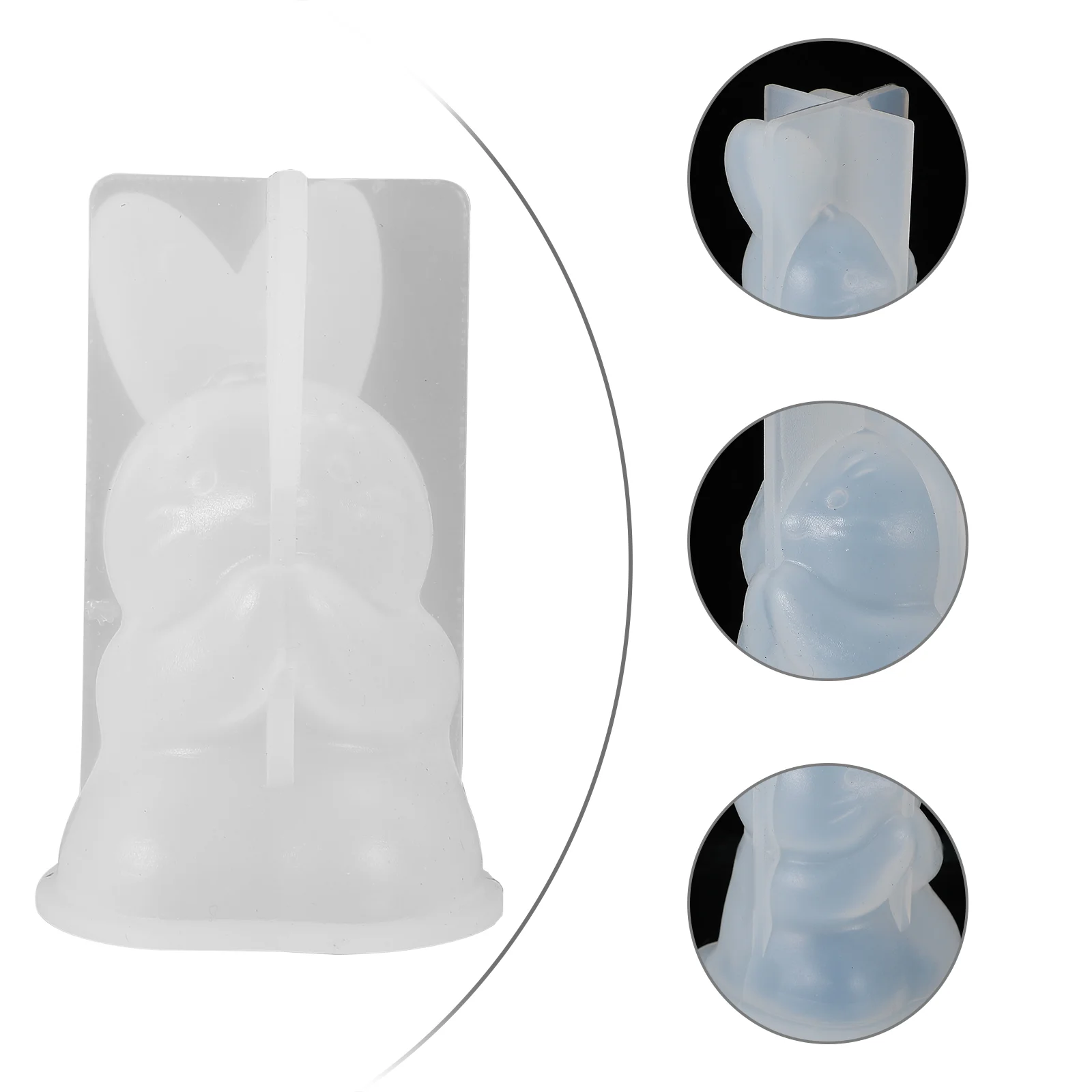 

Easter Molds Silicone Resin Rabbit Bunny Epoxy Animal 3D Diy Soap Shaped Casting Chocolate Mould Decorations Clay Moulds Egg