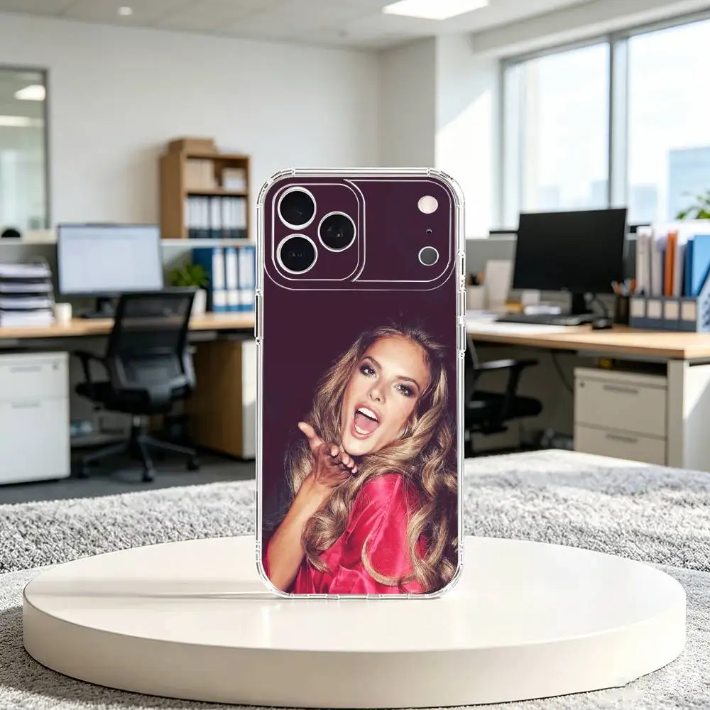Чехол для телефона supermode AA A-Alessandra Ambrosio для iPhone 14, 16, 15, 17, 13, 12, 11 Pro Max Plus, прозрачный мягкий чехол из ТПУ (art.: 3920dc73fa7c6) - 3920dc73fa7c6