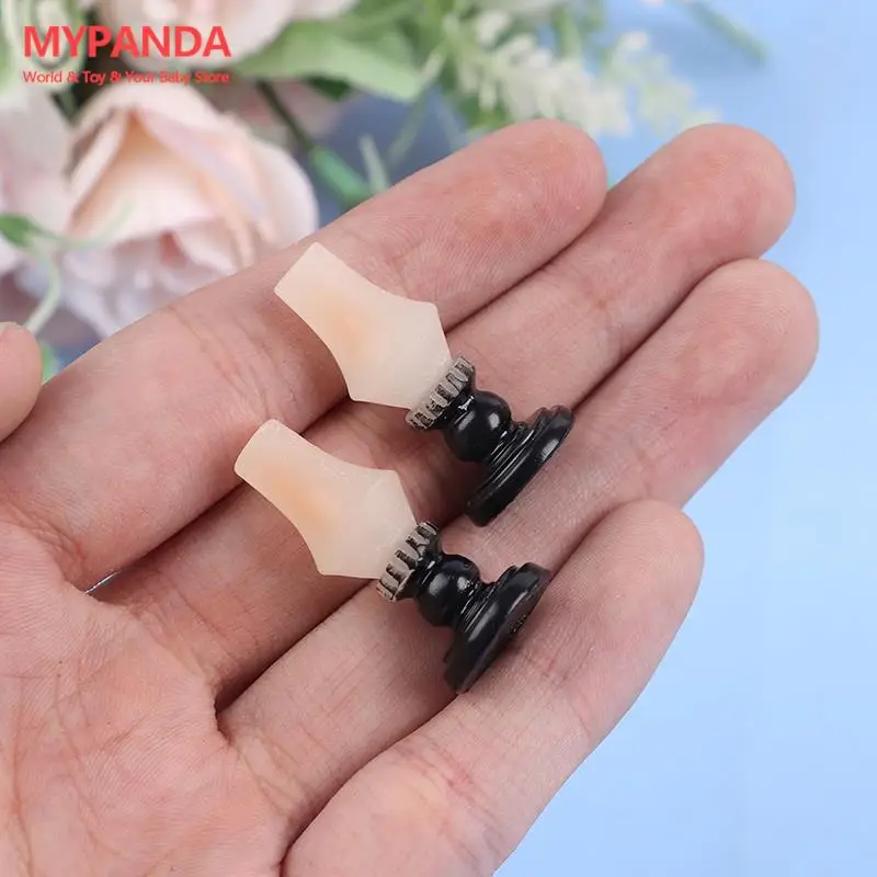 

1Pcs 1:12 Scale Dollhouse Miniature Candlesticks Doll House Accessories Furniture Toy Mini Candelabra