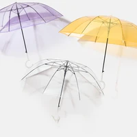 lightweight garden umbrella outdoor automatic open close umbrella photography transparent sombrinha de chuva umbrella supplies