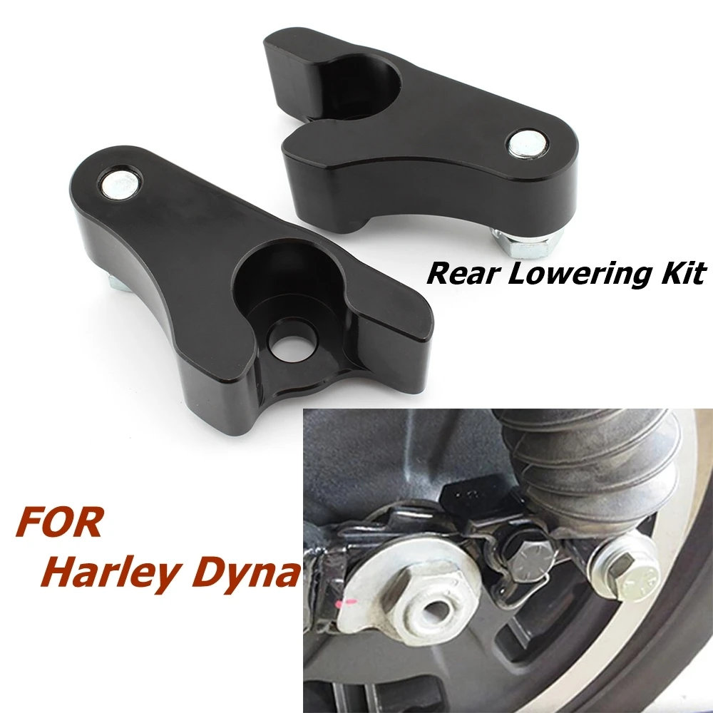 

1 дюймовый мотоциклетный задний комплект для понижения заготовки чехол для Harley Dyna FLHX FLHR FLHT 2014-2019 черный