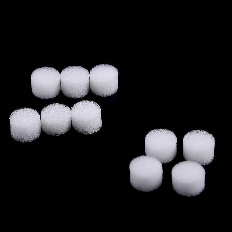 15/30/50pcs Soft Filters Sponge Suit for Soft Tube Air Compressor Nebulizer Cup Family Medicine Air Compressor Accessories Tool
