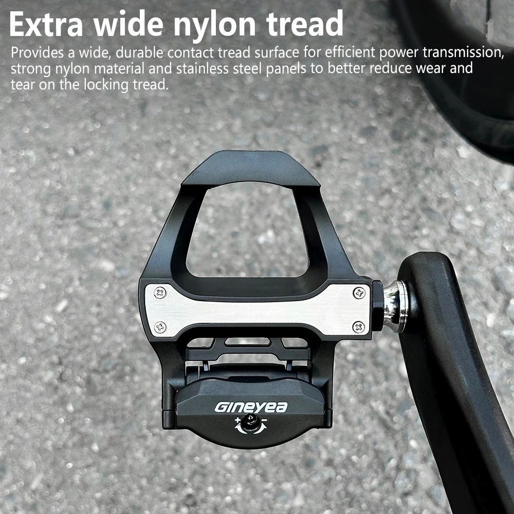 Велосипедные педали GINEYEA для шоссейного велосипеда самоблокирующиеся