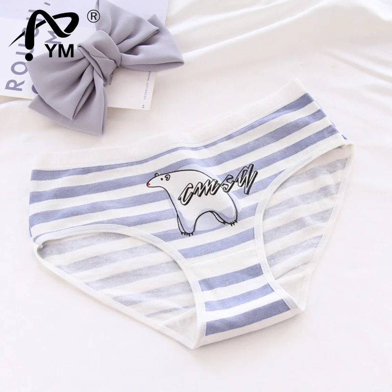 

New Arrived 4Pcs/Lot Girl Panties Bear Printed underwear Cartoon Briefs Cotton Lingerie Soft Comfortable Panty Wholesale