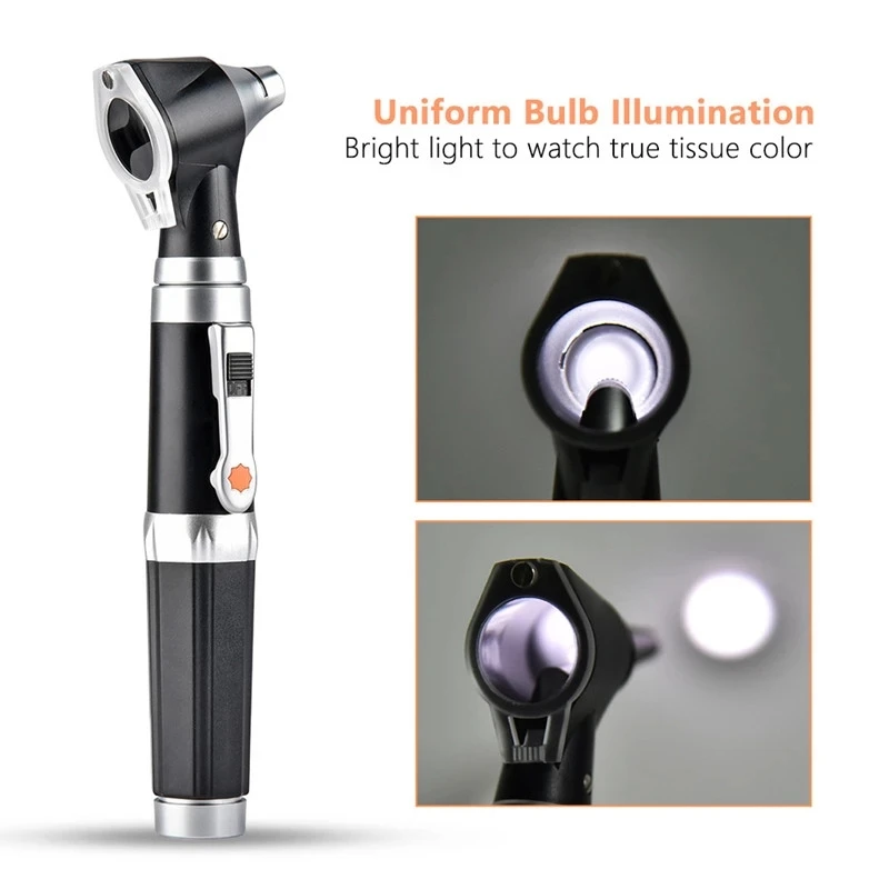 Профессиональный отоскоп диагностический комплект медицинский домашний врач