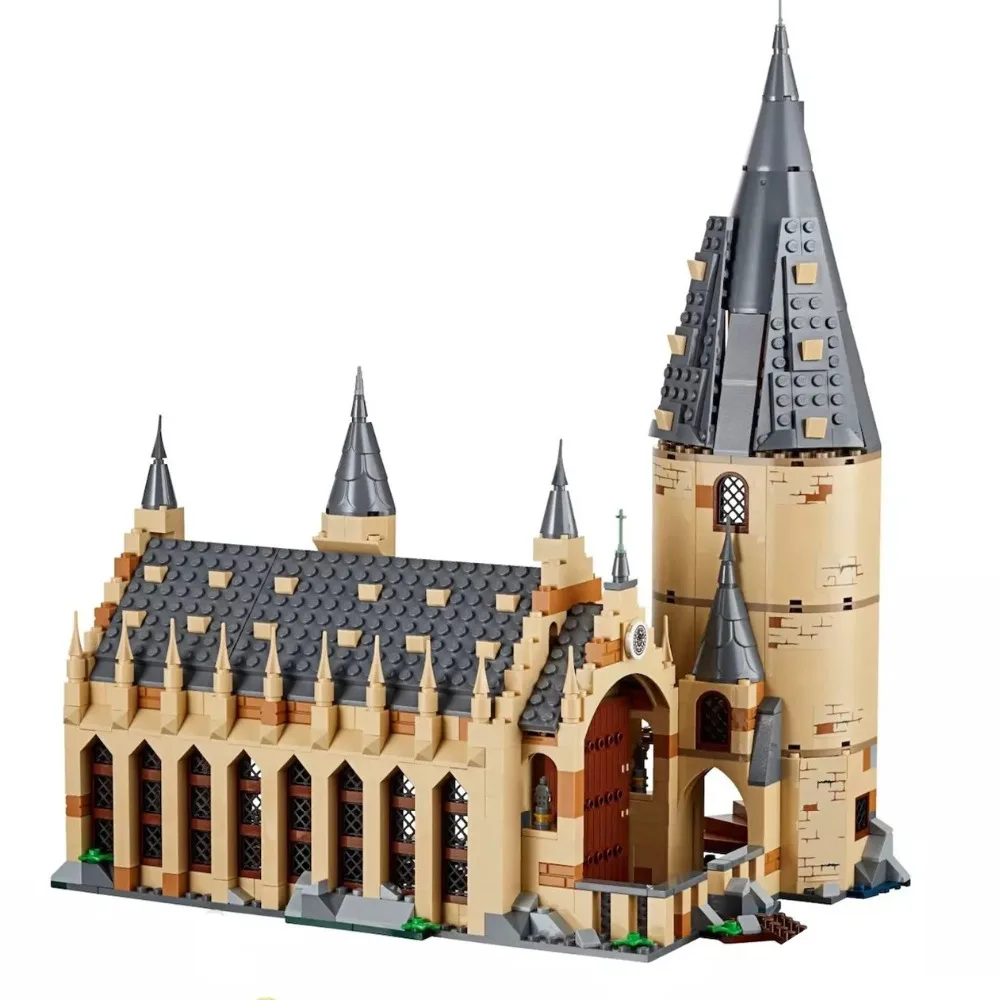 

Nieuwe Magic Castle Toren Grote Zaal Huis Nestelden Bouwstenen Bricks Speelgoed Geschenken Voor Kinderen Compatibel 75954