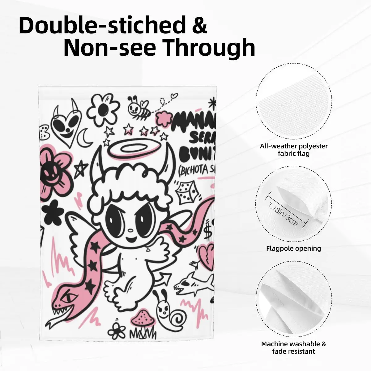 Пользовательский Reggae Ainger Karol G Bichota сезон Садовый флаг двусторонний внешний двор