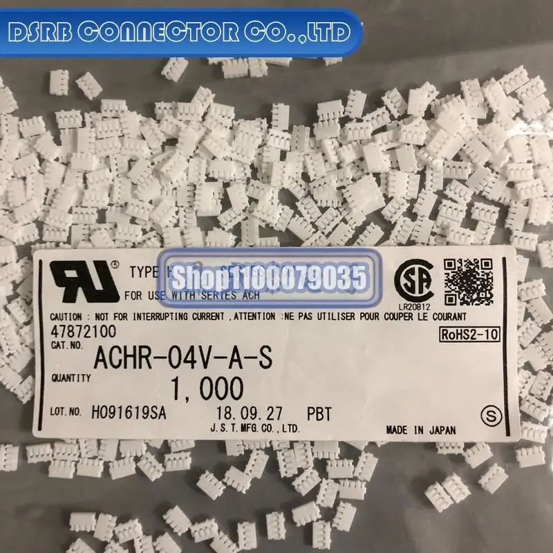 

100pcs/lot 100% new and origianl ACHR-04V-A-S 4P 1.2MM