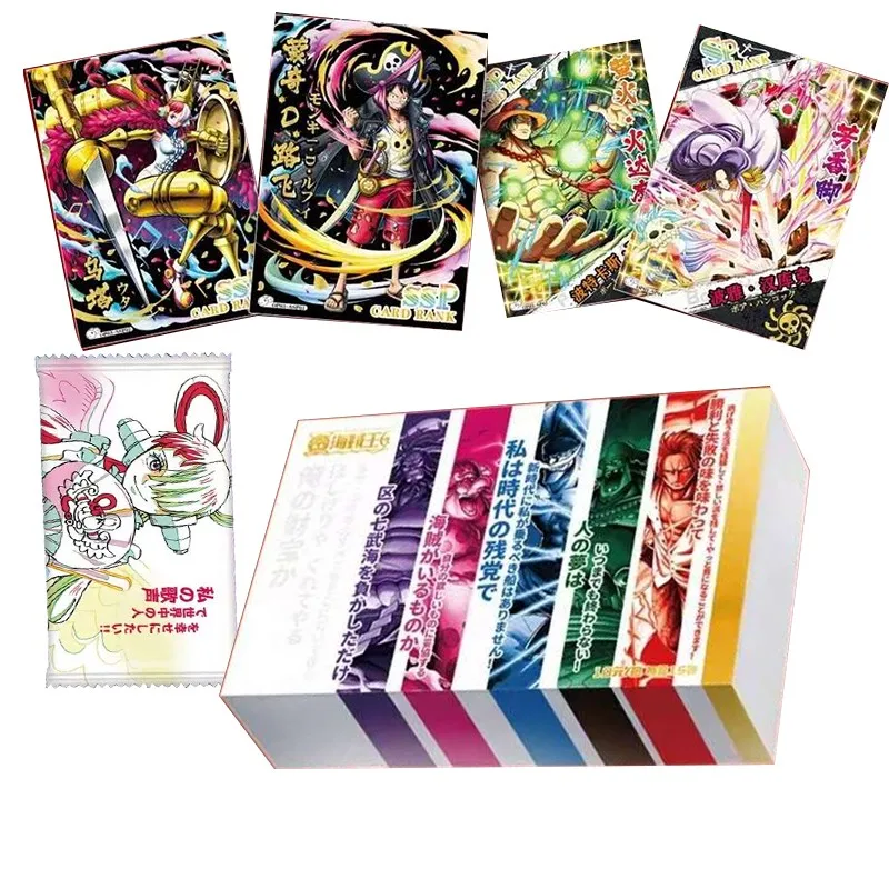 

New One Piece Cards Luffy Zoro Nami Chopper Bounty CCG Card Game Collectibles Child Toy For Boy Girl Birthday Gift