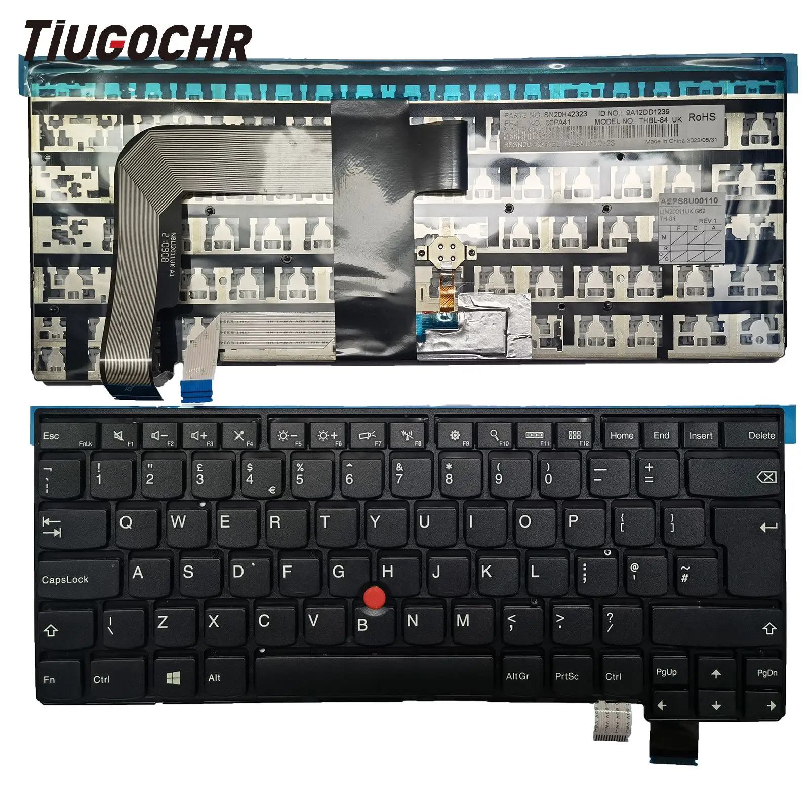 

For Lenovo ThinkPad 13 Gen2 T460s T470s UK Laptop Keyboard 00PA522 00PA440