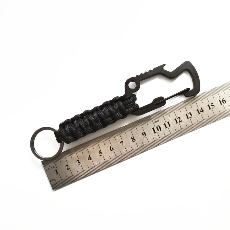 20 шт. Брелок из паракорда крючок для ключей с ремешком быстроразъемный зажим