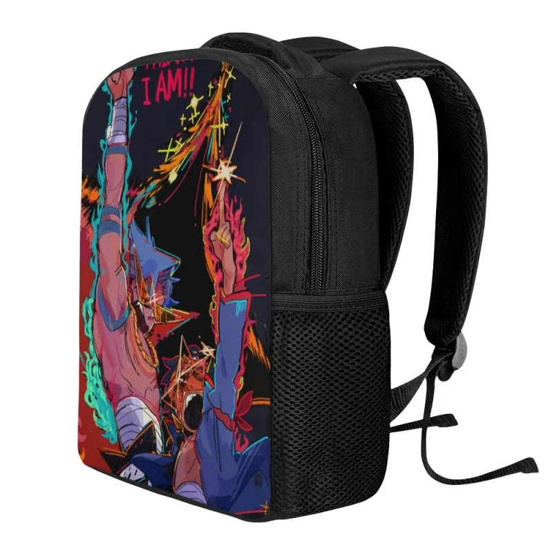 Twoheartsgirl Cartoon School Bag Anime Tengen Toppa Gurren Lagann Primary Students Backpack with Pencilcase Toddler Schoolbags