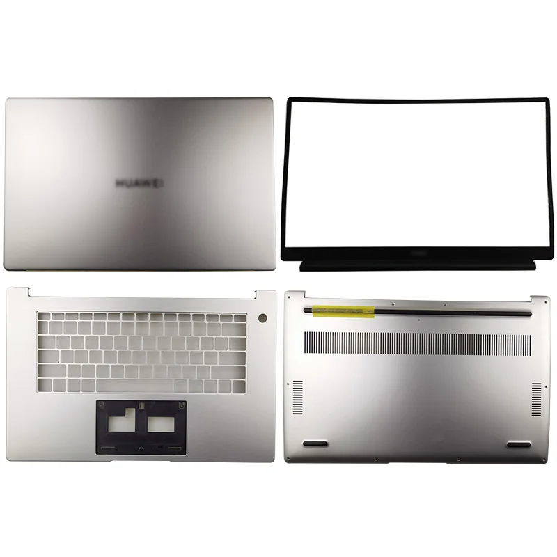 

Задняя крышка для ноутбука Huawei Matebook D15 BOH-WAQ9L/WAQ9HNL/WAQ9HNR/WAQ9R/WFP9/Передняя панель/Упор для рук/Нижняя крышка серебристого цвета