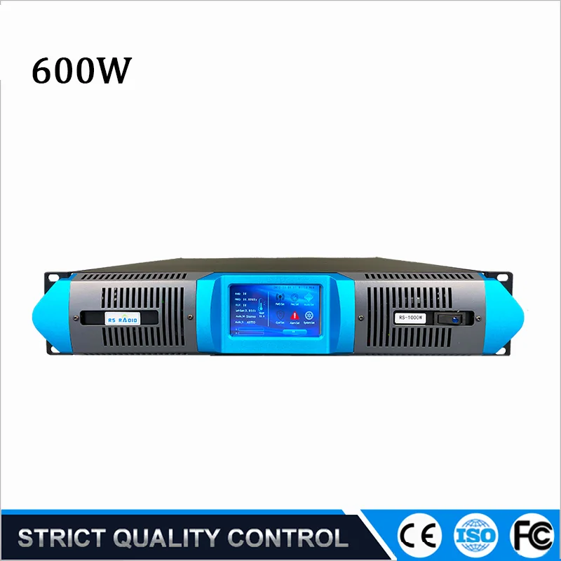 

600W Touch screen FM Broadcast Transmitter for radio station,church