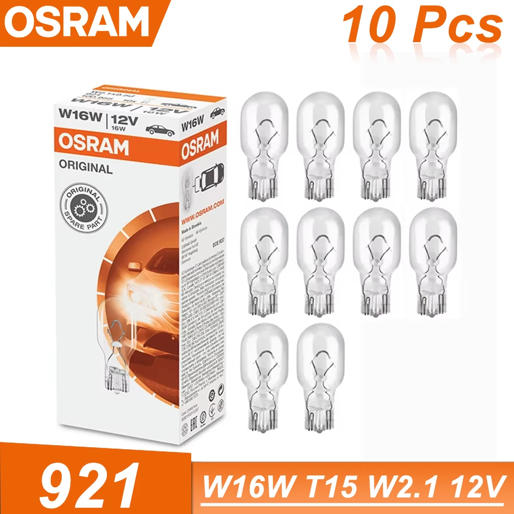 10 шт. OSRAM S25 H6W H21W P21W PY21W BAY9s T10 T15 BA15s 12V оригинальные линейные указатели поворота