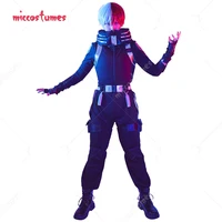 unisex full set of anime combat uniform suit cosplay costume outfits