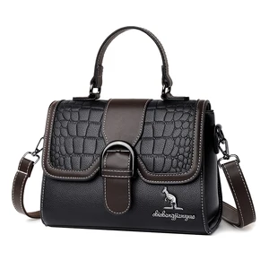 crocodile pattern flip tote bag 2022 new high quality pu leather womens designer handbag luxury brand shoulder messenger bag free global shipping