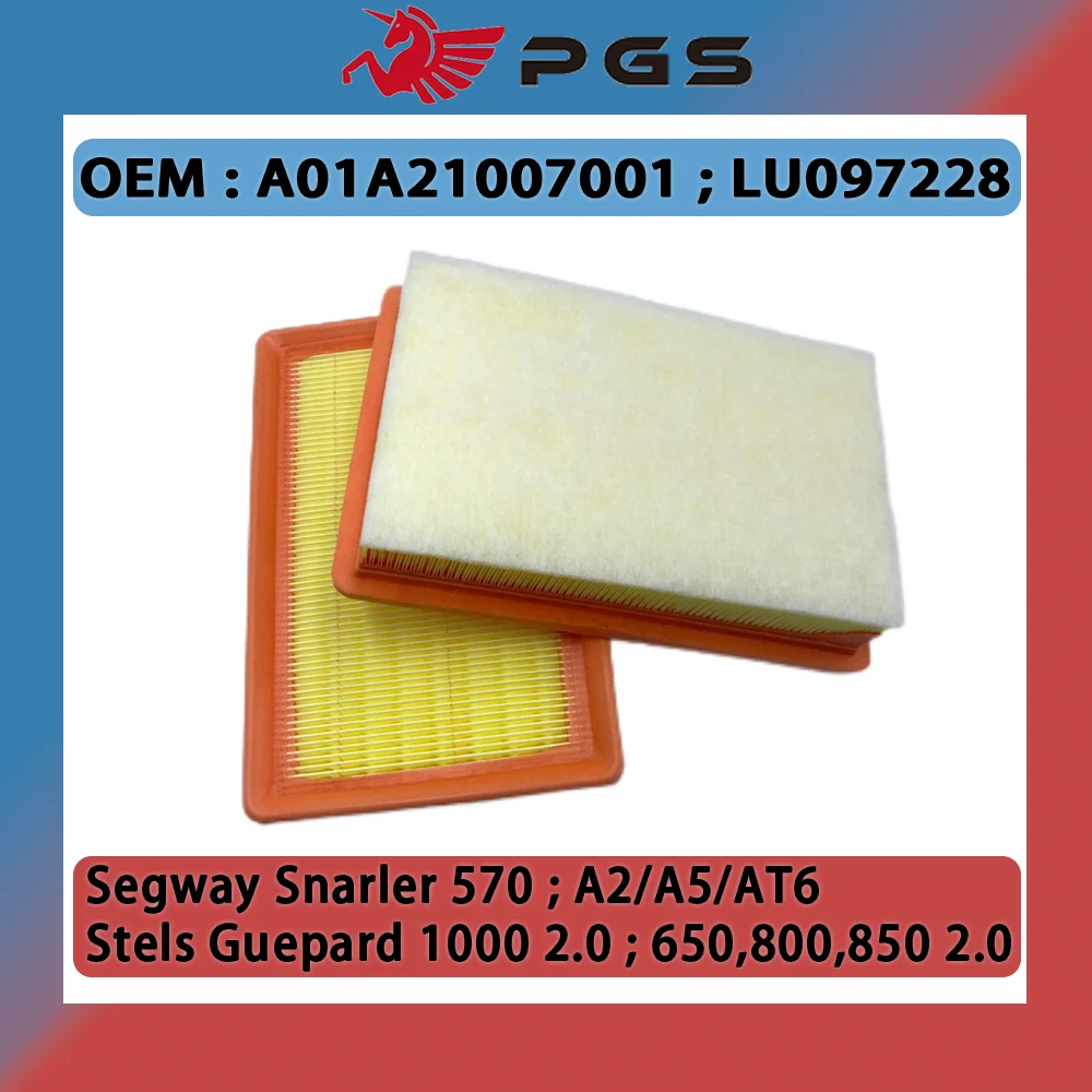 Воздушный фильтр PGS 2 шт. для Stels Guepard 1000 0 650 800 850 ATV Segway 570 Snarler A2 A5 AT6 LU 097228 A01A 21007001