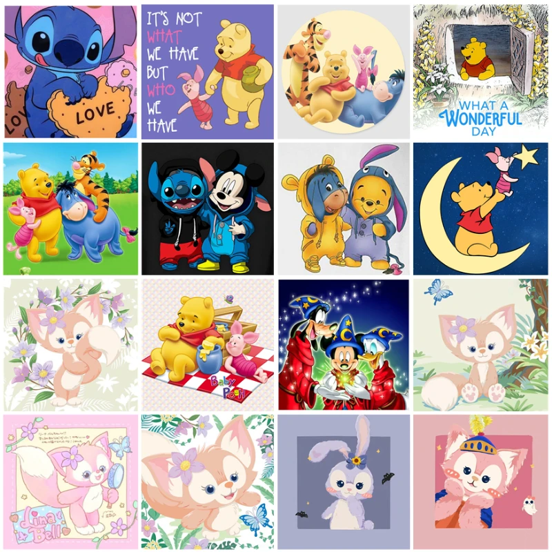 

Набор для алмазной вышивки «Винни-Пух»