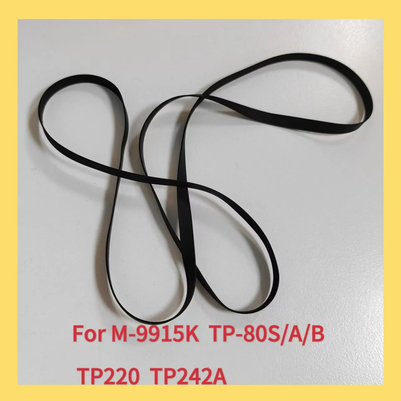 Ремень для SANYO M-9915K TP-80S/A/B TP220 TP242A черный сменный ремень проигрывателя