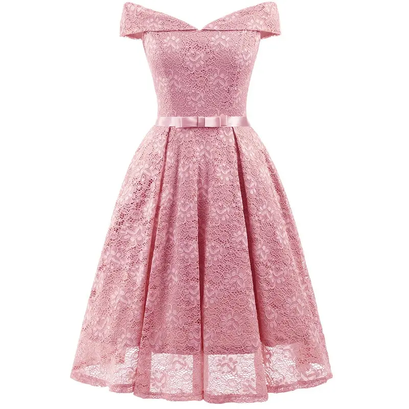 

2023 New Arrival Women's lace Party Dress Elegant Cocktail Dress