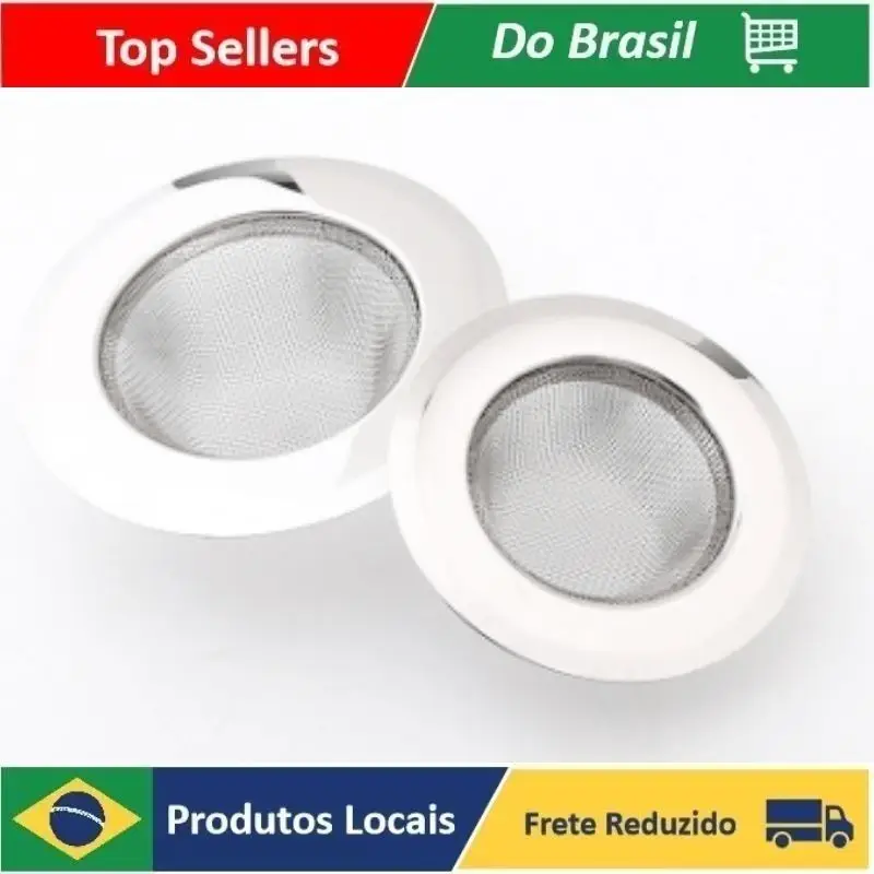 

Tampa De Para Ralo De Pia Bacia Cozinha Banheiro Universal Filtro Anti Resíduos