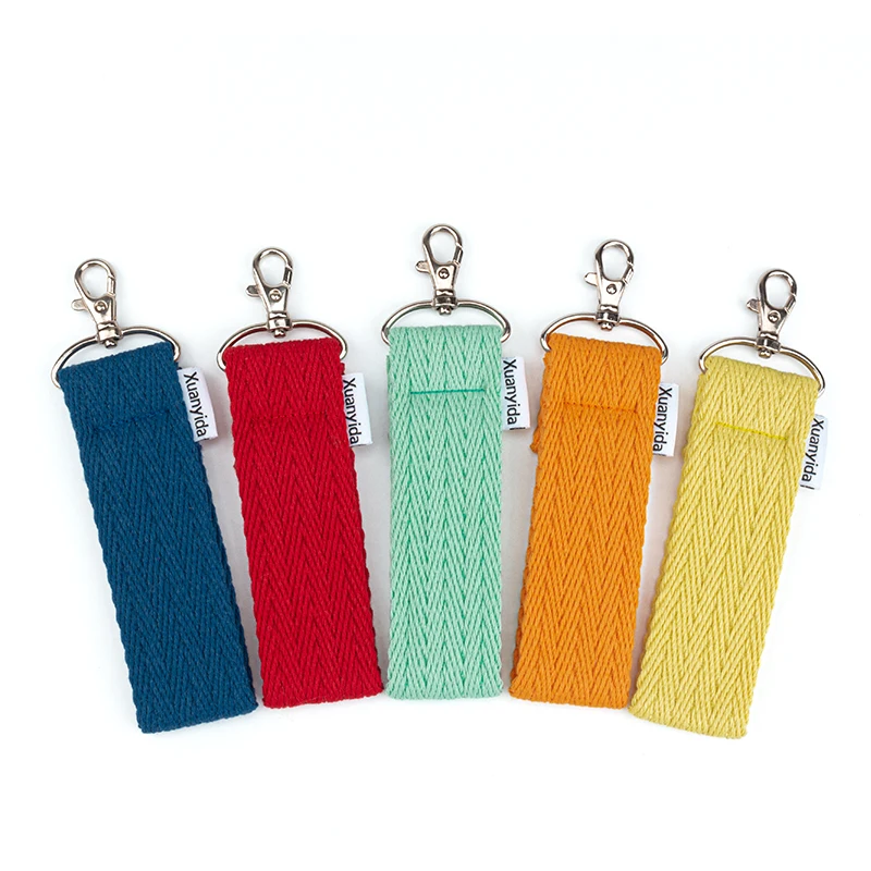 Цепочка для ключей мужчин и женщин однотонный брелок с подвеской в виде