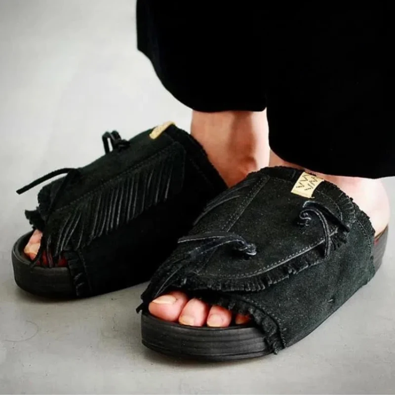 Сандалии VISVIM для мужчин и женщин повседневная обувь отдыха удобные Тапочки