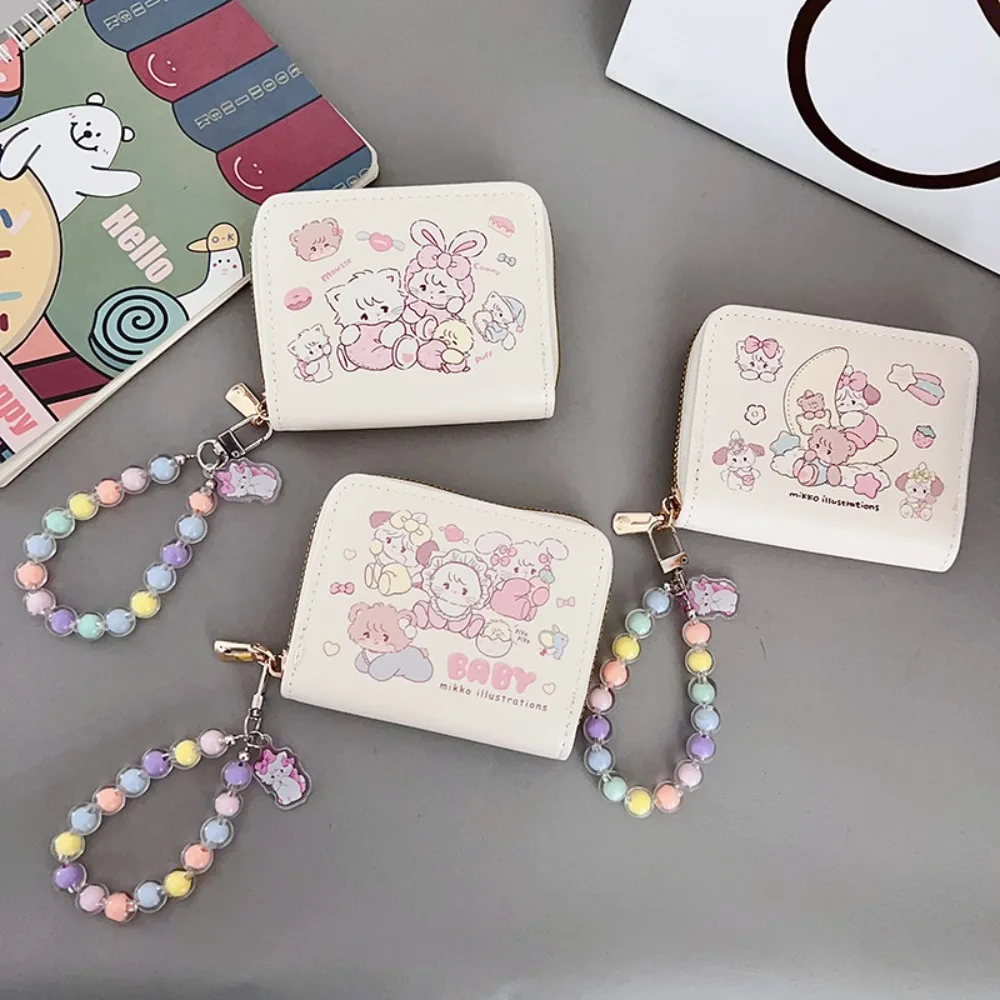 Симпатичный короткий кошелек из искусственной кожи Mikko голодер для кредитных