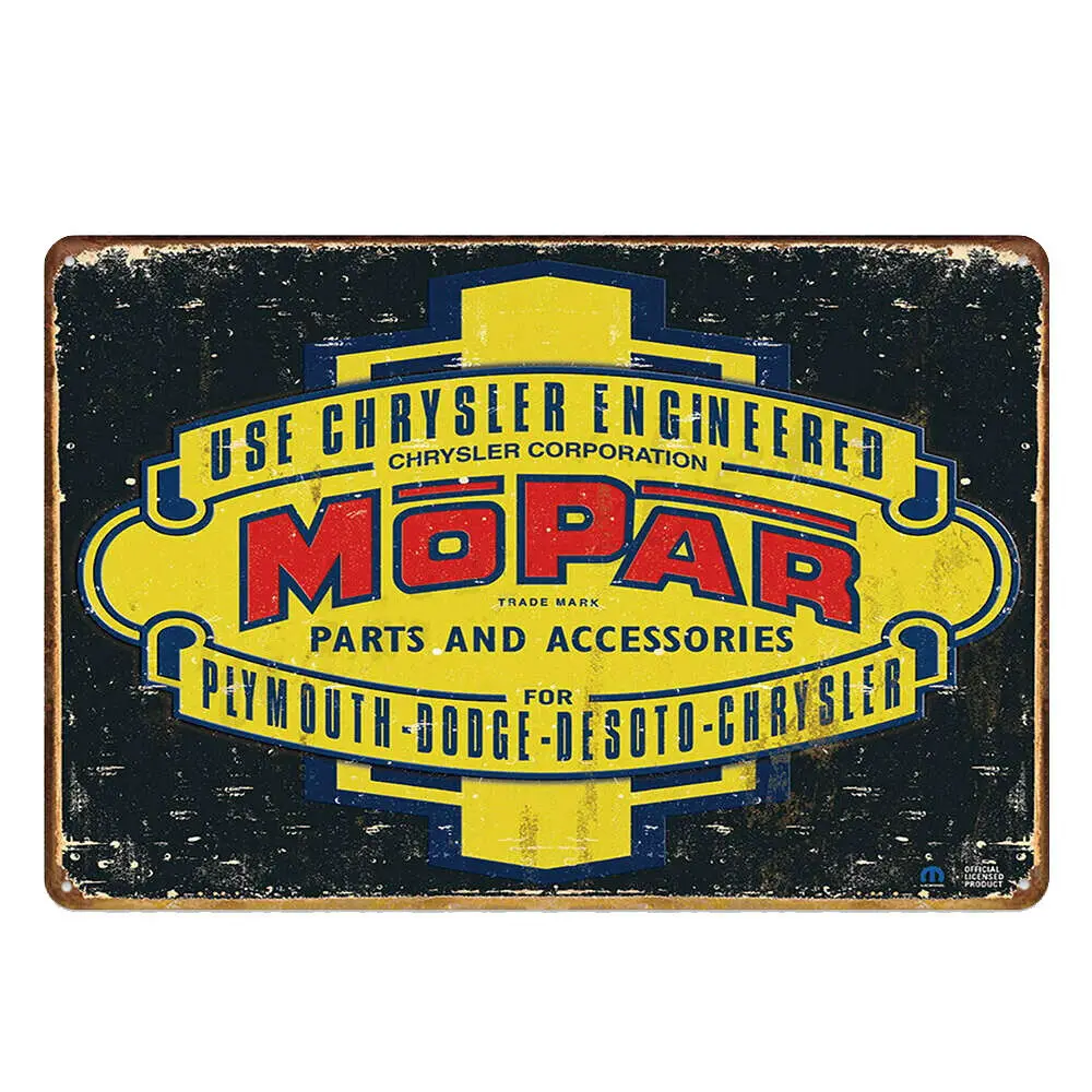 

Metal Tin Sign Mopar Parts Accessories Decor Bar Pub Home Vintage Retro Metal Painting Metal Poster 20x30cm Poster 2021 New Hot
