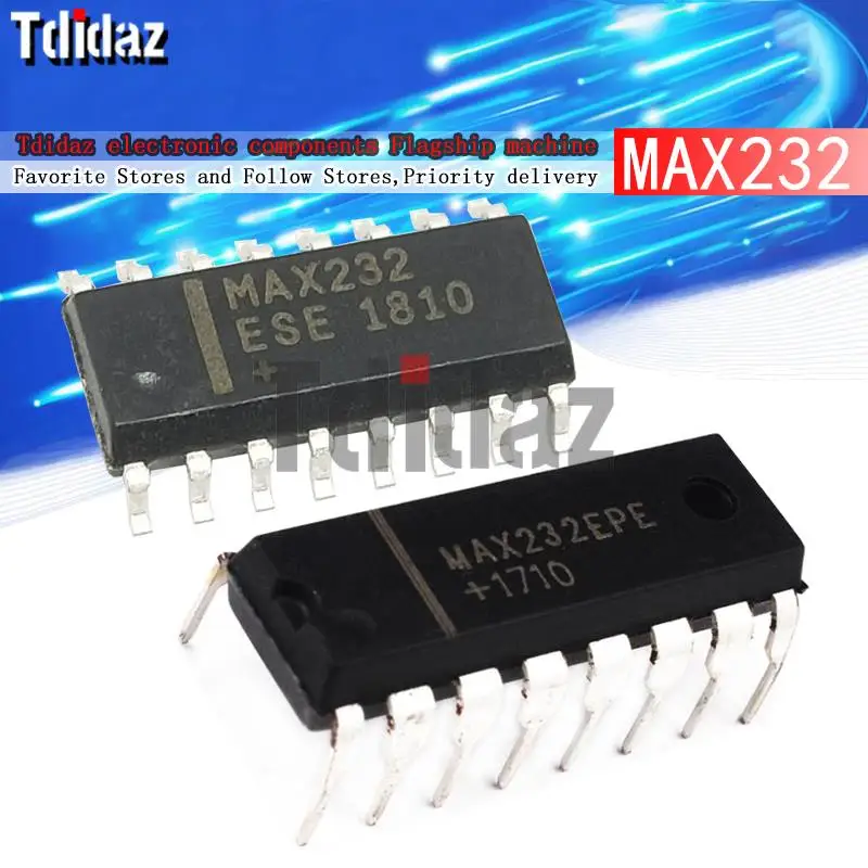 

10 шт. MAX232ESE MAX232CPE/MAX232EPE In-Line SMD RS-232 интерфейс посылка DIP-16 SOP-16 трансивер