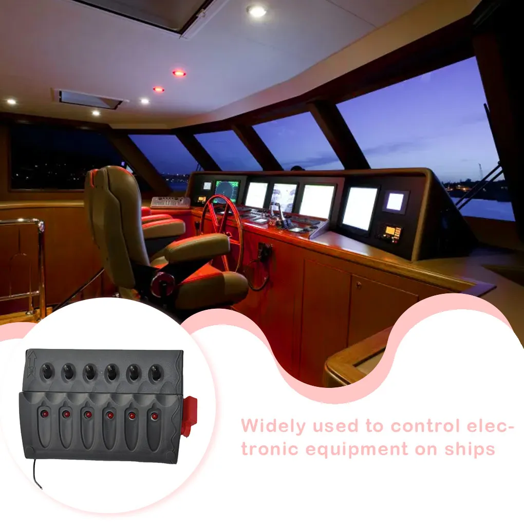 

Switch Panel Electric Combination Texture Parts Marine Manual Controller Switches Yacht Gang Controllers Indicator